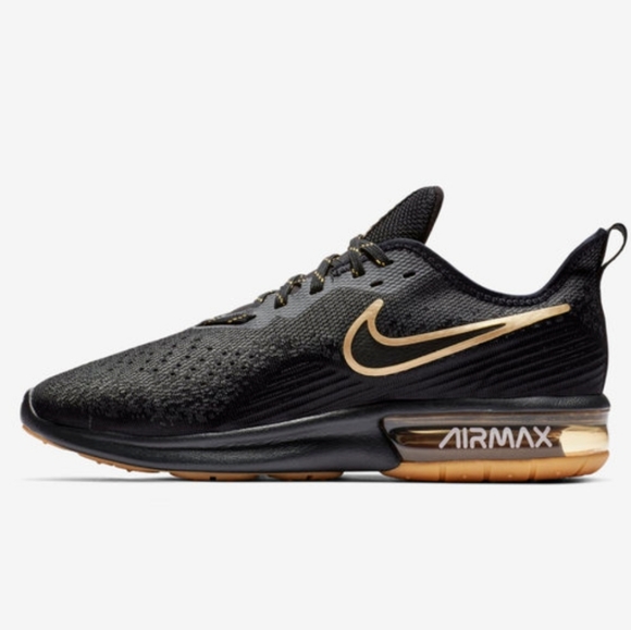 nike air max sequent 4 gold